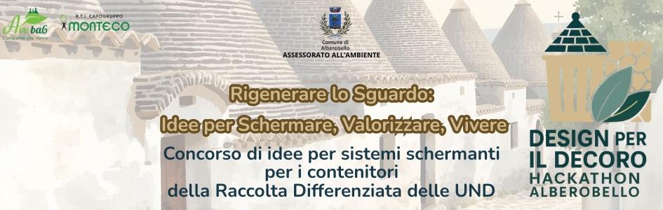 Eco-Concorso: DESIGN per il DECORO - HACKATHON ALBEROBELLO aprile/giugno 2026