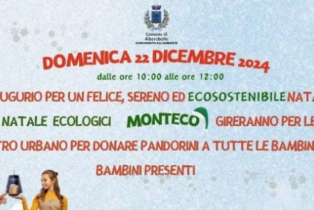 AUGURI SOSTENIBILI DOMENICA 22 DICEMBRE 2024